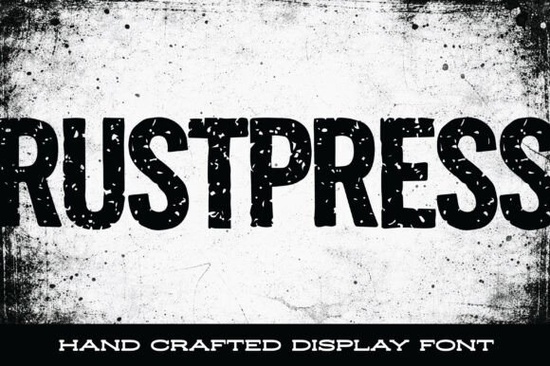 Rustpress Font
